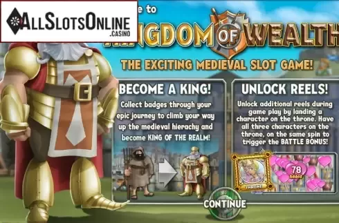 Screen2. Kingdom of Wealth from Blueprint