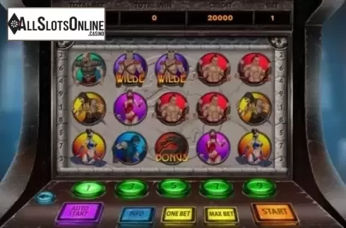 Reel Screen. Kombat from X Room
