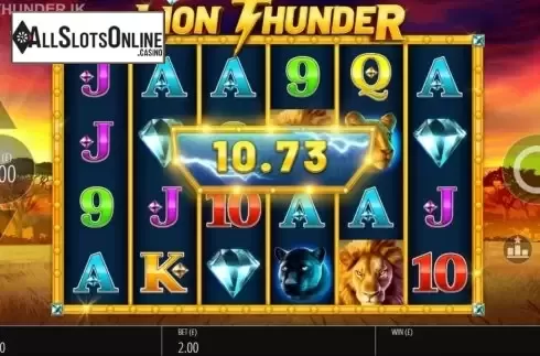 Win Screen 2. Lion Thunder from Blueprint