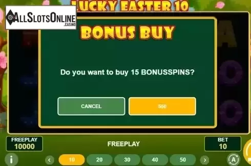 Buy Feature Screen
