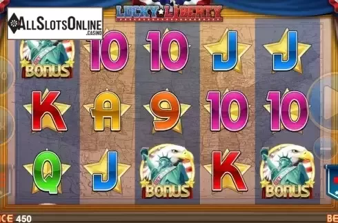 Bonus Game screen