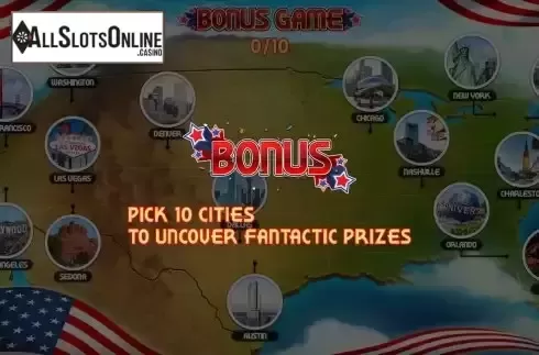 Bonus Game screen 2