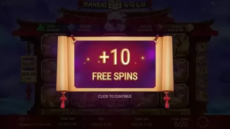 Maneki 88 Gold slot screenshot 7