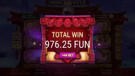 Maneki 88 Gold slot screenshot 9