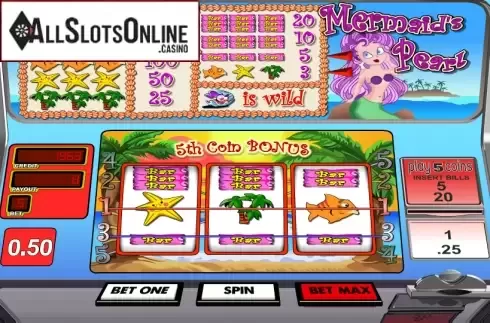 Reels. Mermaid's Pearl (Betsoft) from Betsoft