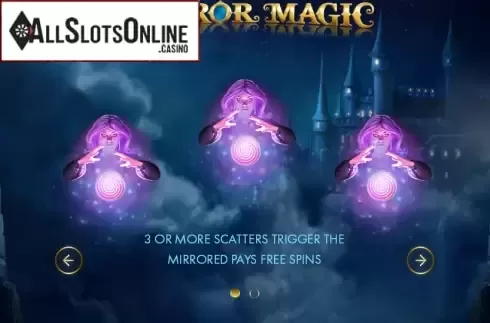 Game features. Mirror Magic from Genesis