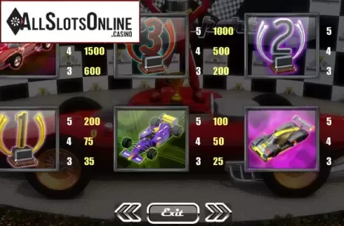 Screen7. Motor Sports from Portomaso Gaming