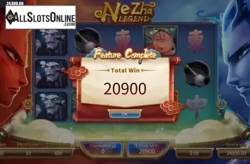 Total Win. NeZha Legend from Dream Tech