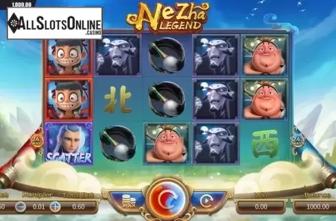 Reel Screen. NeZha Legend from Dream Tech