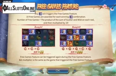 Free Spins Feature. NeZha Legend from Dream Tech