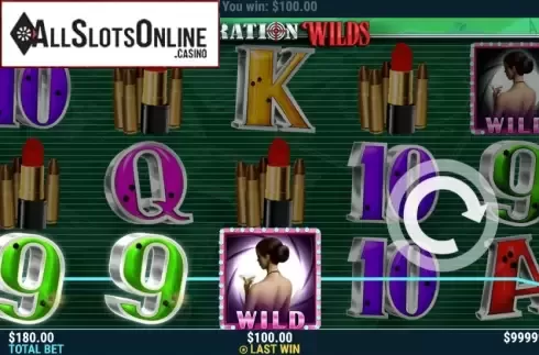 Win Screen. Operation Wilds from Slot Factory
