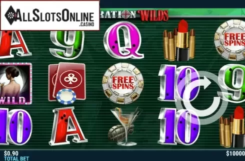 Reel Screen. Operation Wilds from Slot Factory