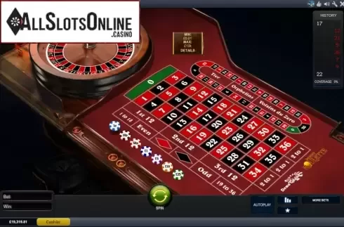 Game workflow 2. Penny Roulette from Playtech