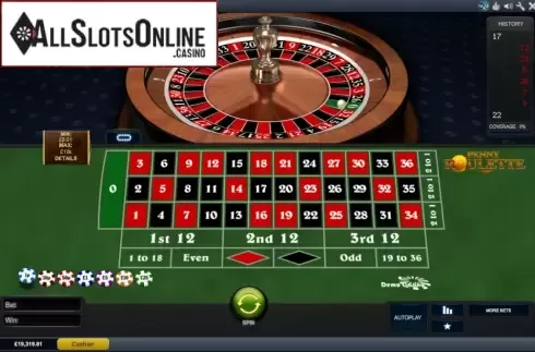 Game workflow 1. Penny Roulette from Playtech