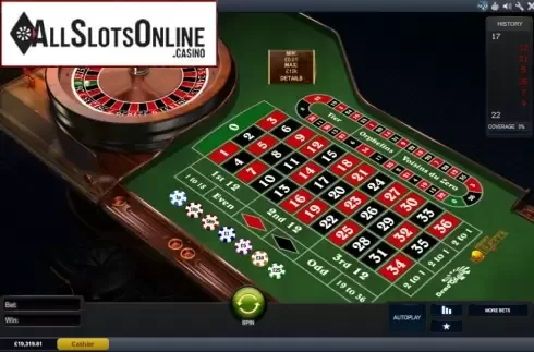 Game workflow 3. Penny Roulette from Playtech