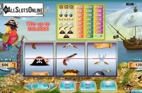 Win Screen 2. Pirates Paradise (NeoGames) from NeoGames