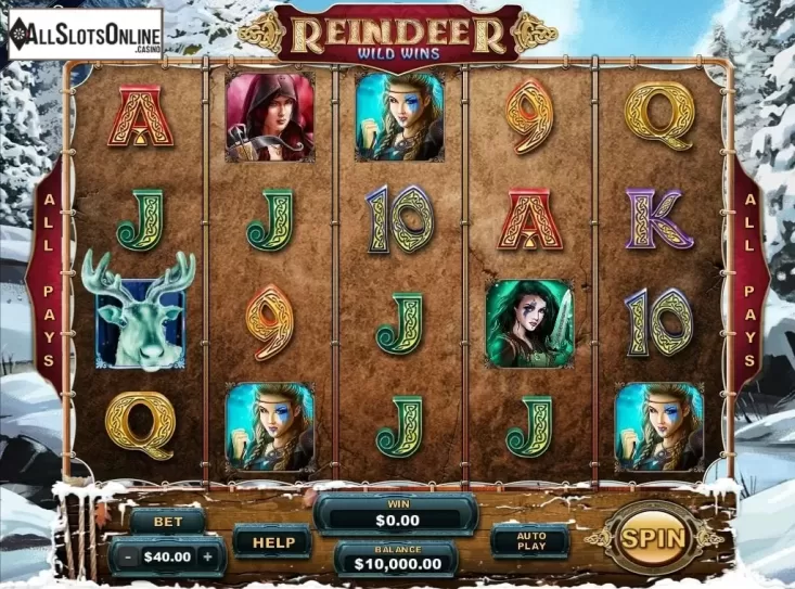 Reels. Reindeer Wild Wins from Genesis