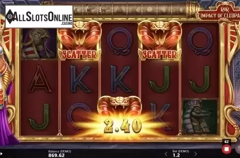 Free Spins Win Screen
