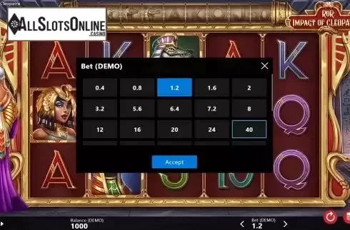 Bets Screen