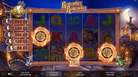 Remember Remember slot screenshot 2