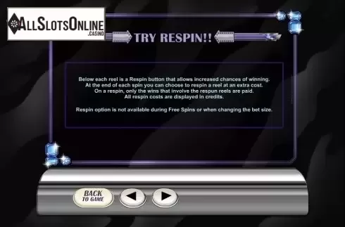 Screen5. Retro Reels: Diamond Glitz from Microgaming
