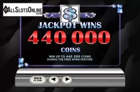 Screen3. Retro Reels: Diamond Glitz from Microgaming