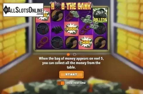 Start Game screen