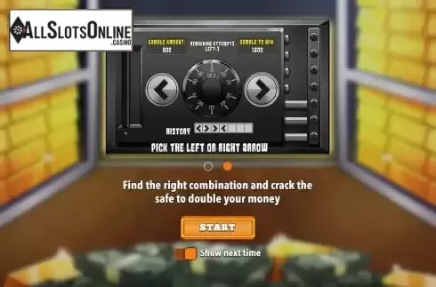 Start Game screen 2