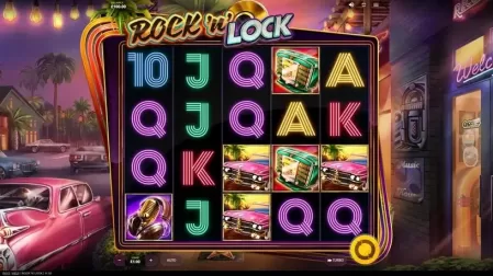 Rock’N’Lock slot screenshot 1
