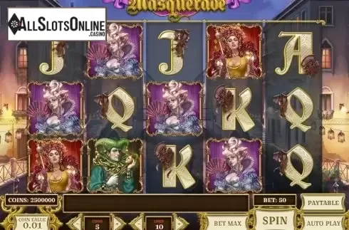 Reels. Royal Masquerade (Play'n Go) from Play'n Go