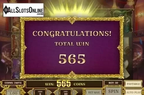 Win. Royal Masquerade (Play'n Go) from Play'n Go