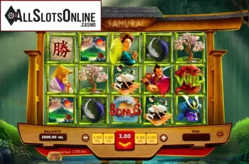 Reel Screen. Samurai Slot from Smartsoft Gaming