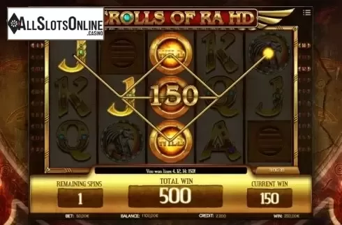 Wild. Scrolls of RA from iSoftBet