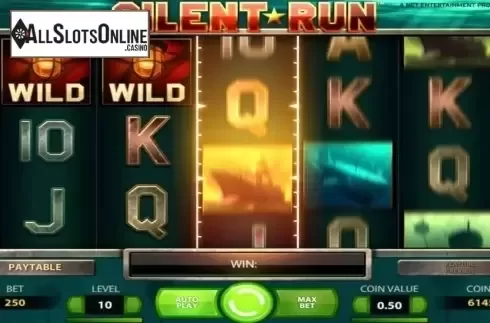 Screen2. Silent Run from NetEnt