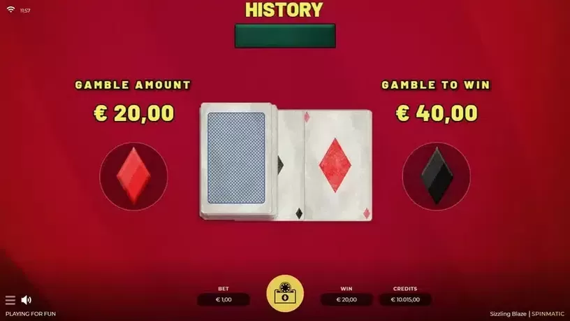 Sizzling Blaze slot screenshot 4