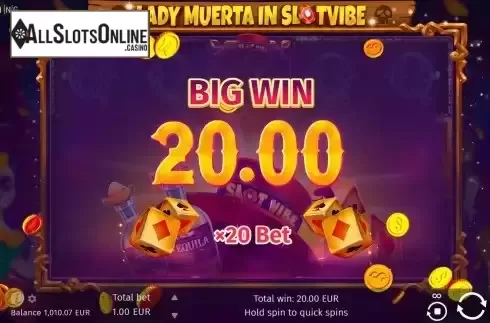 Big Win Screen