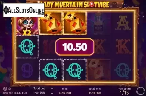 Free Spins Gameplay Screen