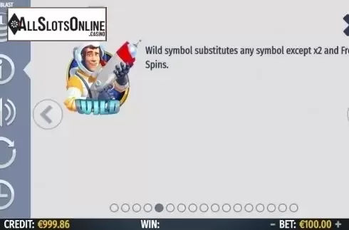 Features. Space Blast from Octavian Gaming