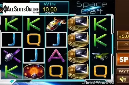 Game workflow 2. Space Craft from PlayStar
