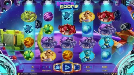 Space Goonz slot screenshot 1