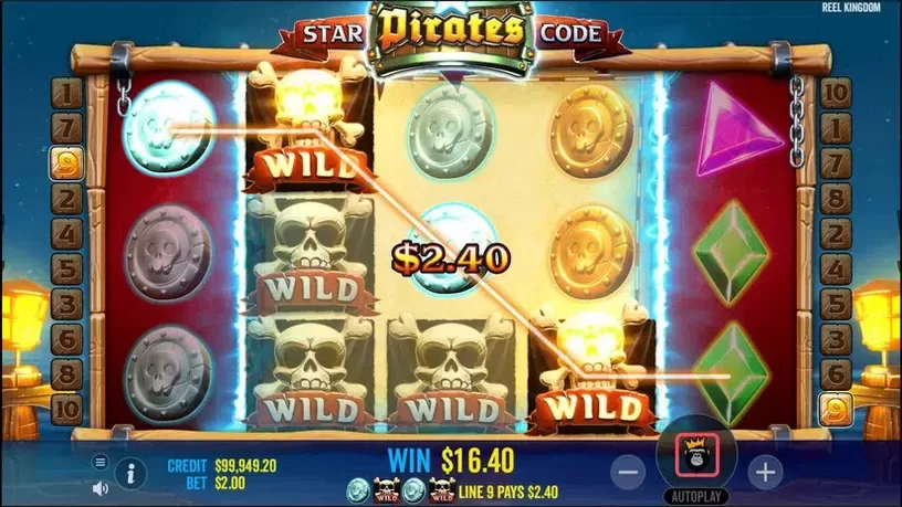 Star Pirates Code slot screenshot 5