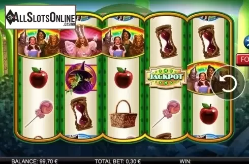 Screen2. THE WIZARD OF OZ Ruby Slippers (Mobile) from WMS
