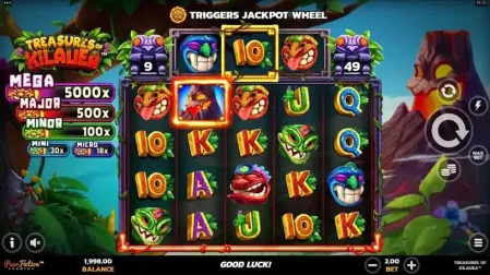 Treasures of Kilauea slot screenshot 1