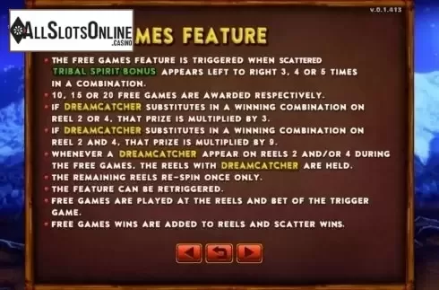 Game Rules. Tribal Spirit from GMW