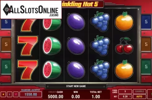 Reel Screen. Twinkling Hot 5 from Fazi