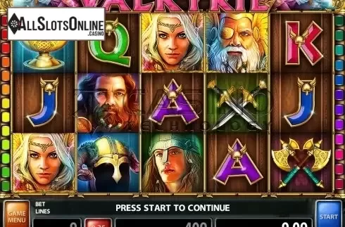 Screen2. Valkyrie (Casino Technology) from Casino Technology