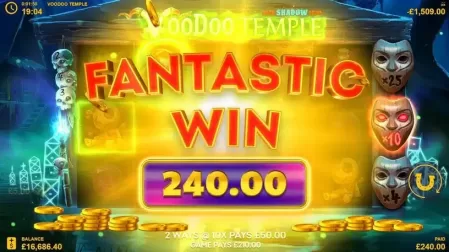 Voodoo Temple slot screenshot 5