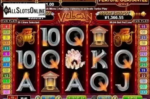 Reel Screen. Vulcan from RTG