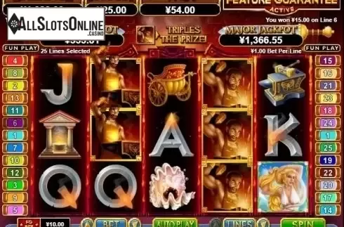 Win Screen. Vulcan from RTG