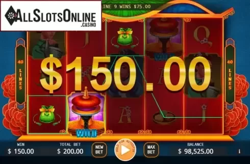 Win Screen 4. WanFu JinAn from KA Gaming